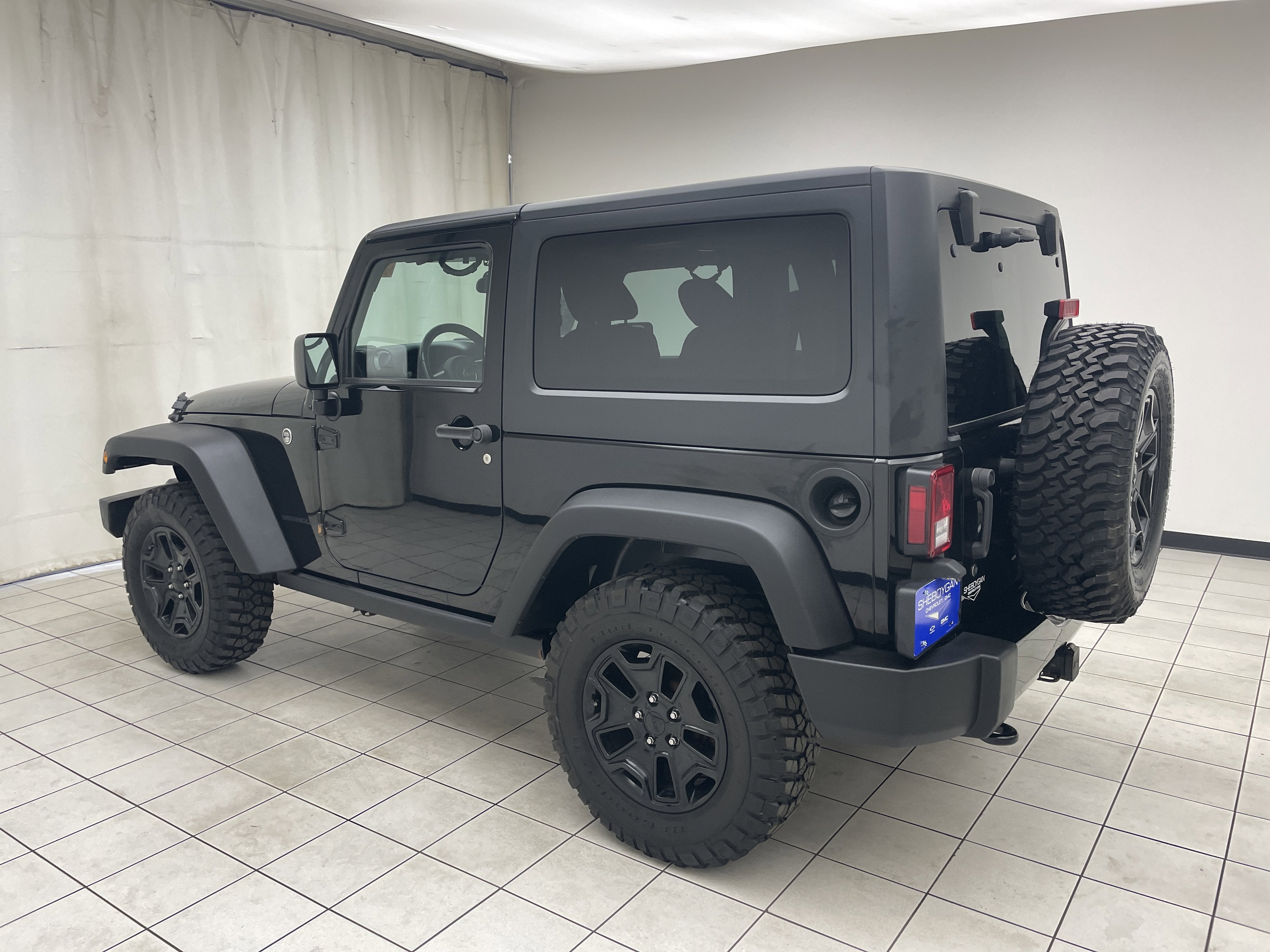 2017 Jeep Wrangler — side profile view