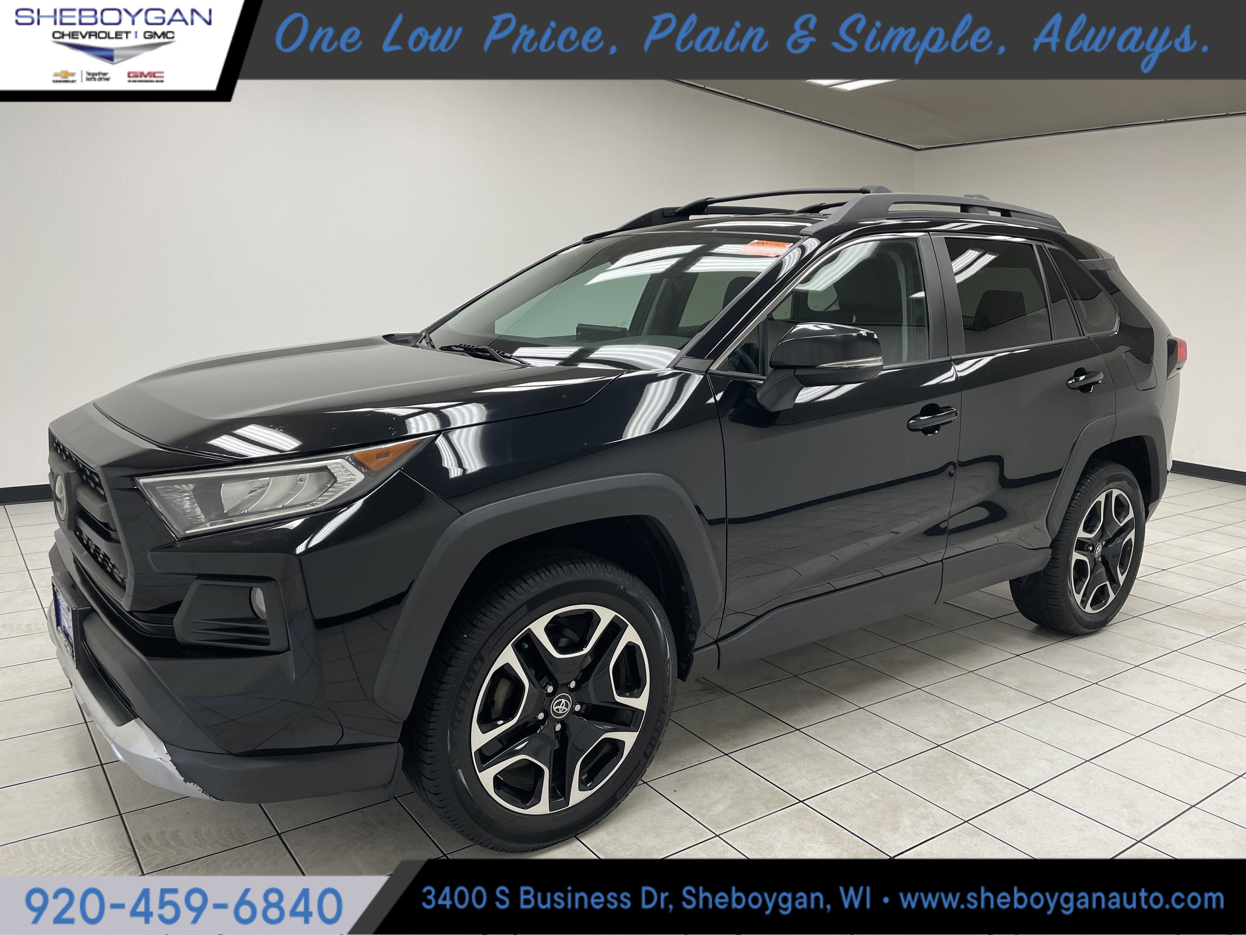 2020 Toyota RAV4 Adventure in Other — front three-quarter view
