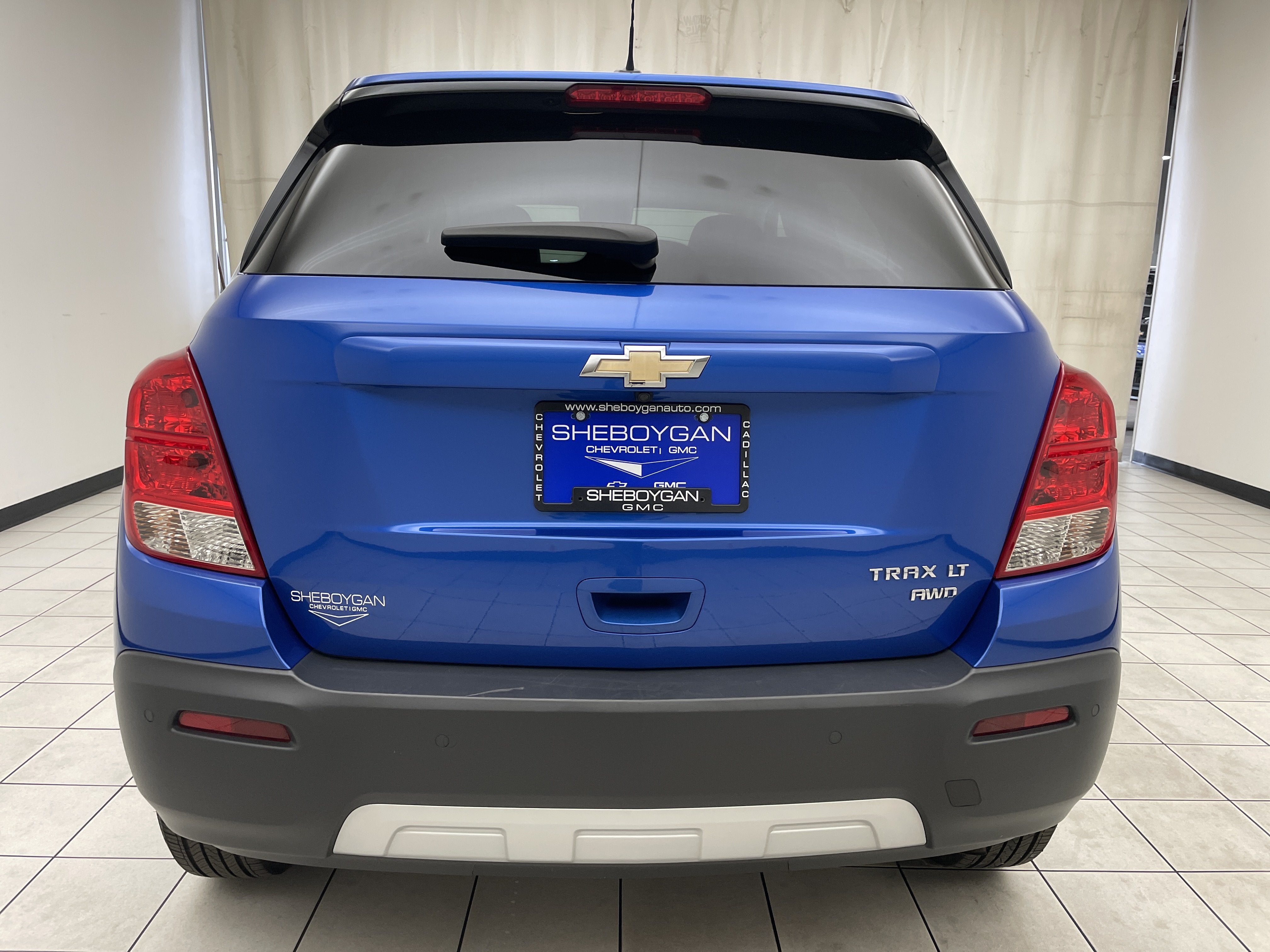 2016 Chevrolet Trax — rear three-quarter view