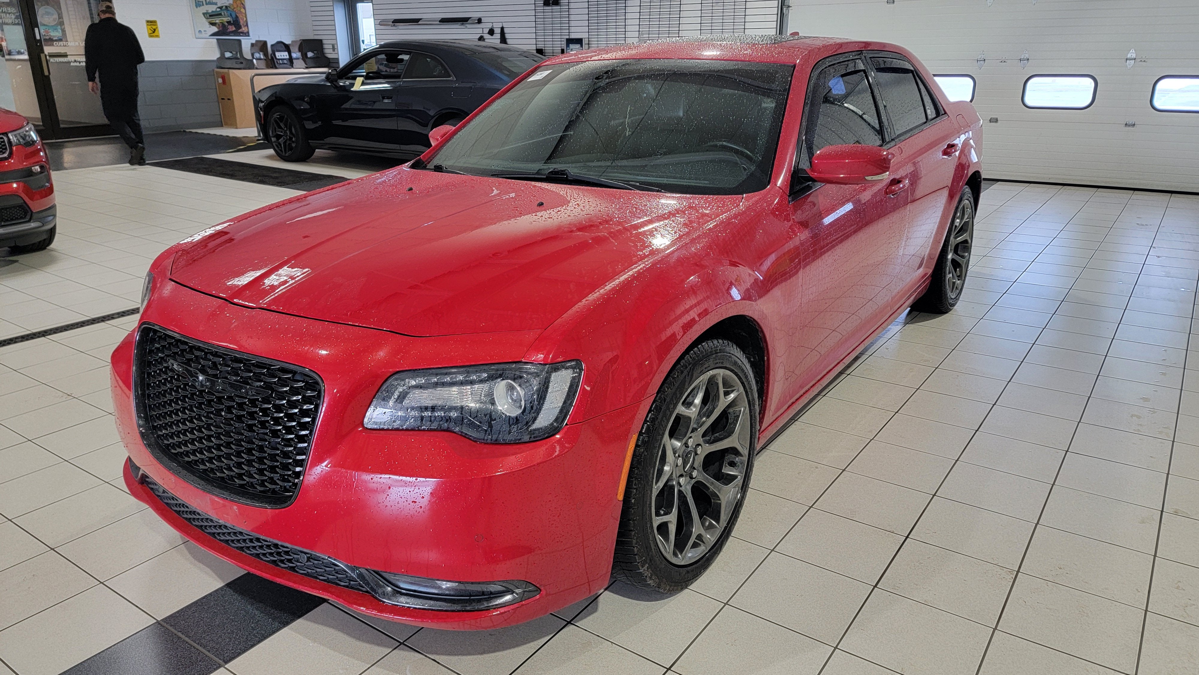 2015 Chrysler 300 300S in Redline 3 Coat Pearl — front three-quarter view